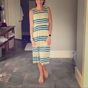 Anthropologie maxi dress